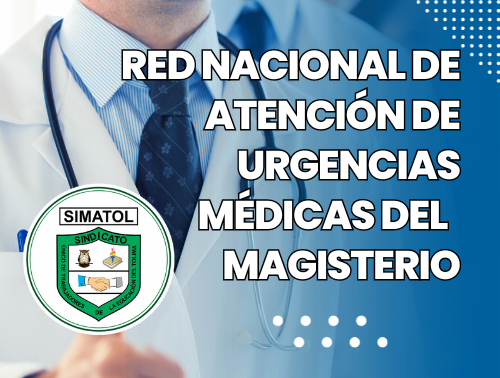 RED NACIONAL DE ATENCIÓN DE URGENCIAS MÉDICAS del Magisterio Colombiano – diciembre 5 de 2023