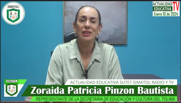 Comité Ejecutivo de #SutetSimatol se reunió con la representante de la SEDTOLIMA Patricia Pinzón.