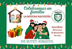 Circular Inscripciones Novena Navideña de SUTET-SIMATOL – noviembre 18 de 2024