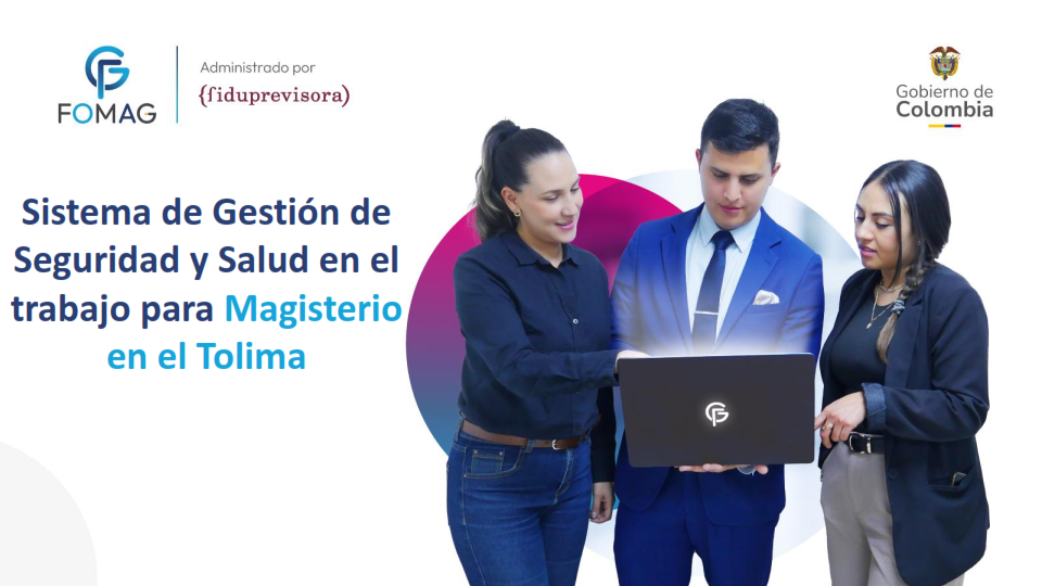 Documentos presentados en el lanzamiento del Programa de Implementación del SG-SST para el Magisterio Colombiano, el pasado 3 de marzo de 2025