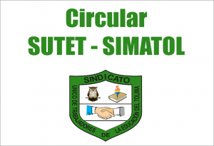 Circular No. 42 de SUTET-SIMATOL, Octubre 27 de 2025 – Convocatoria a Paro Nacional de 24 horas el 30 de octubre 2025