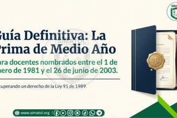 Guia prima de medio año para docentes
