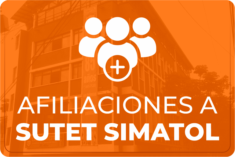 Afiliaciones SUTET SIMATOL