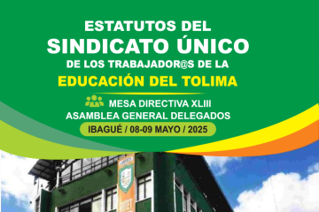 Cartilla Estatutos de SUTET-SIMATOL 2025 Cartilla Estatutos de SUTET-SIMATOL 2025